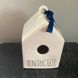 Rae Dunn penthouse birdhouse